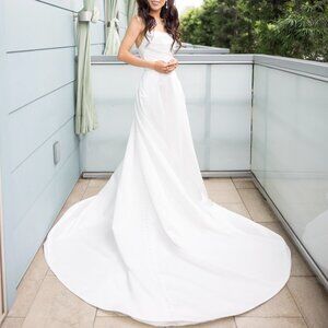 Essense of Australia D3794 Wedding Dress Size 2 – Professionally Cleaned